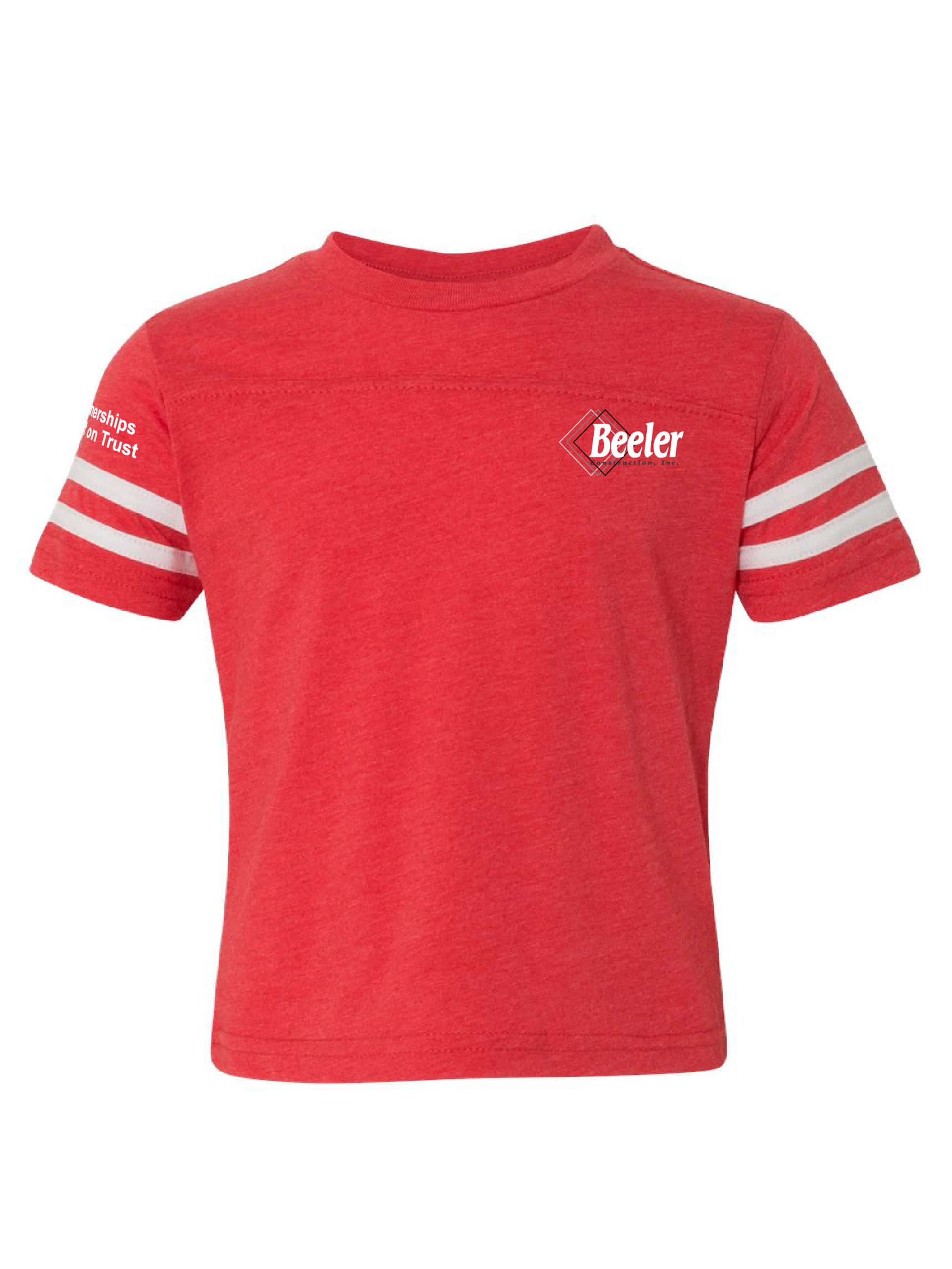 Rabbit Skins Toddler Football Fine Jersey Tee