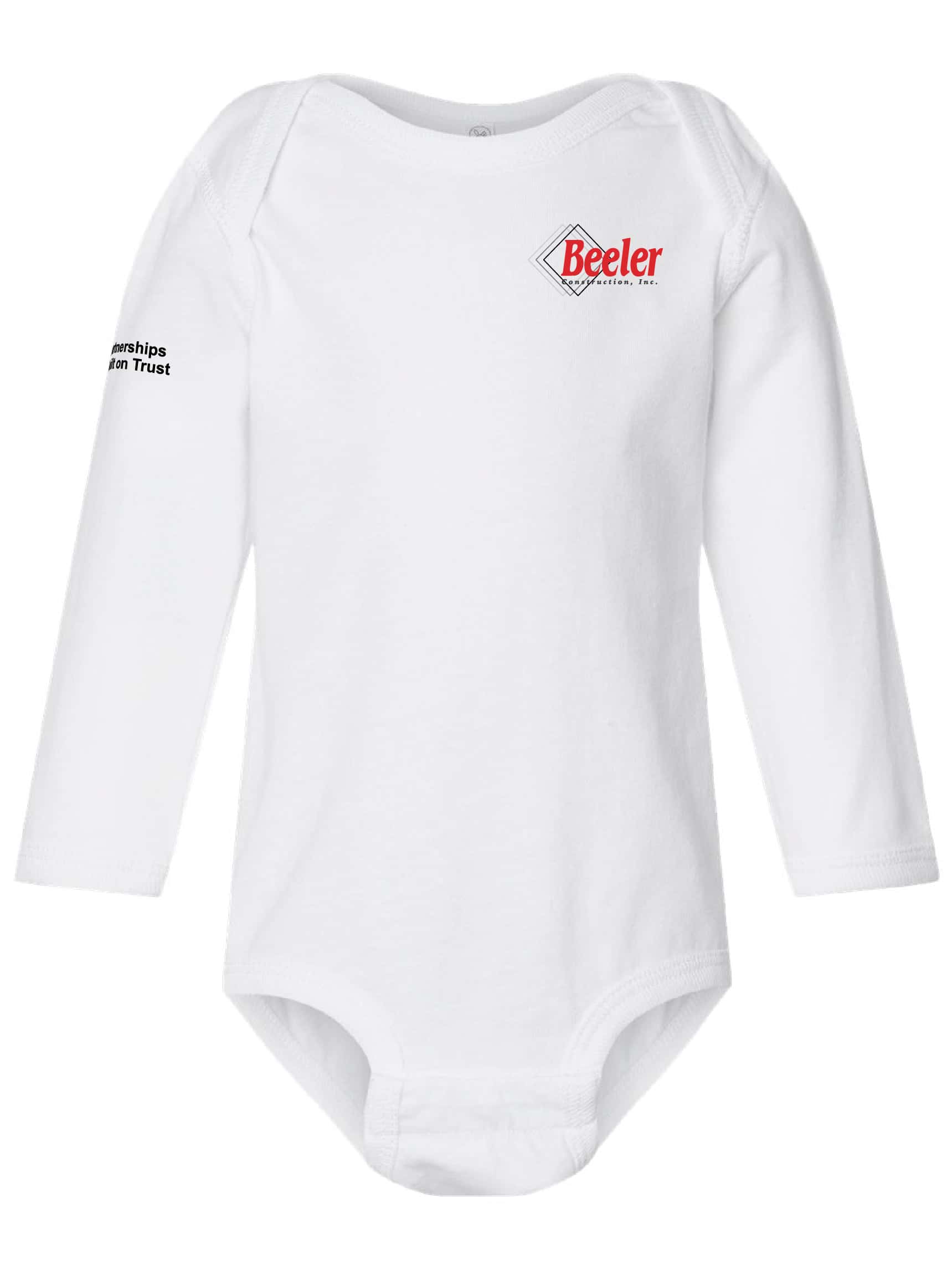 Rabbit Skins Infant Fine Jersey Long Sleeve Bodysuit