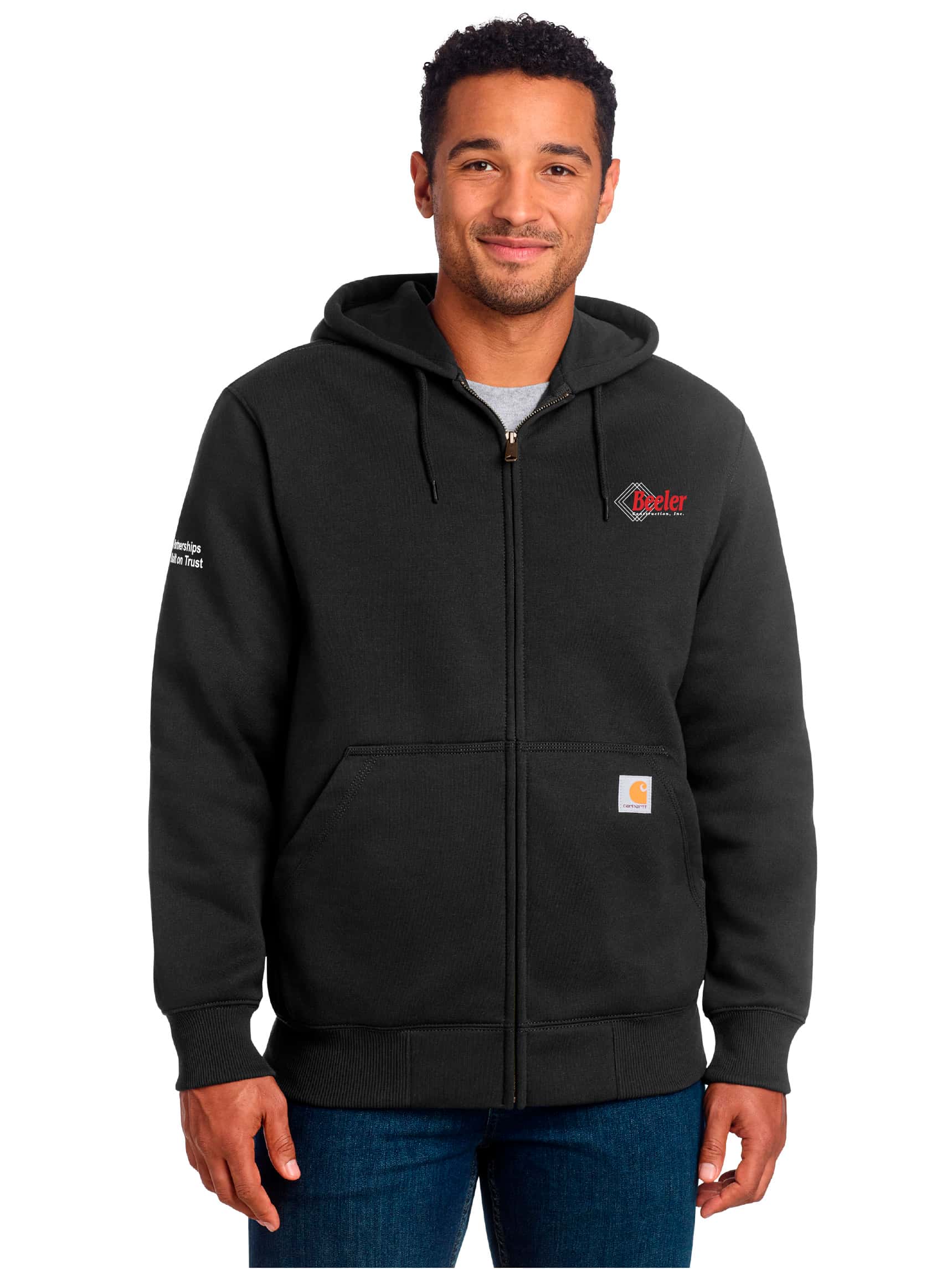Carhartt Rain Defender Paxton Heavyweight Hooded Zip-Front Sweatshirt
