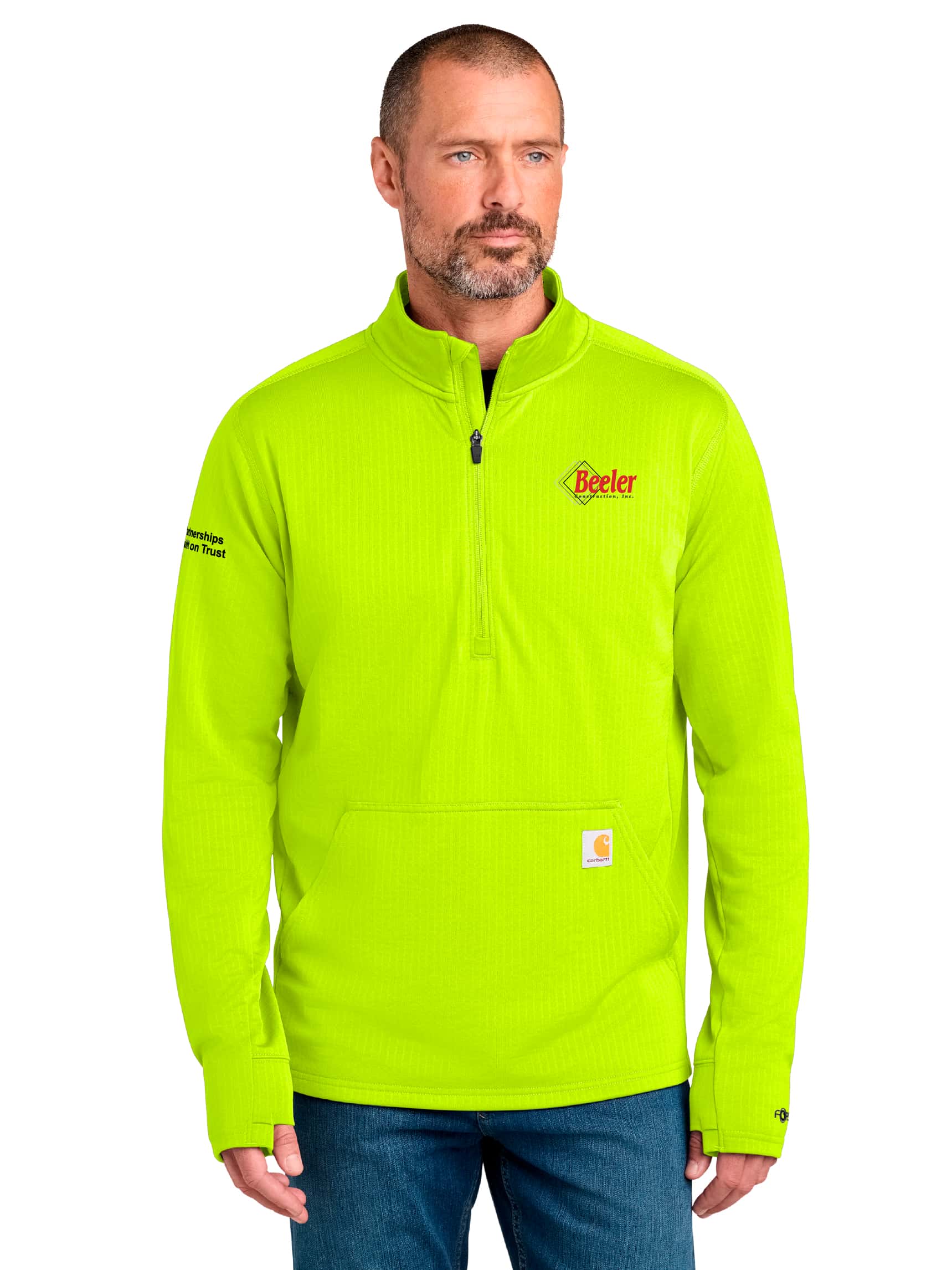 Carhartt Force® 1/2-Zip Grid Fleece