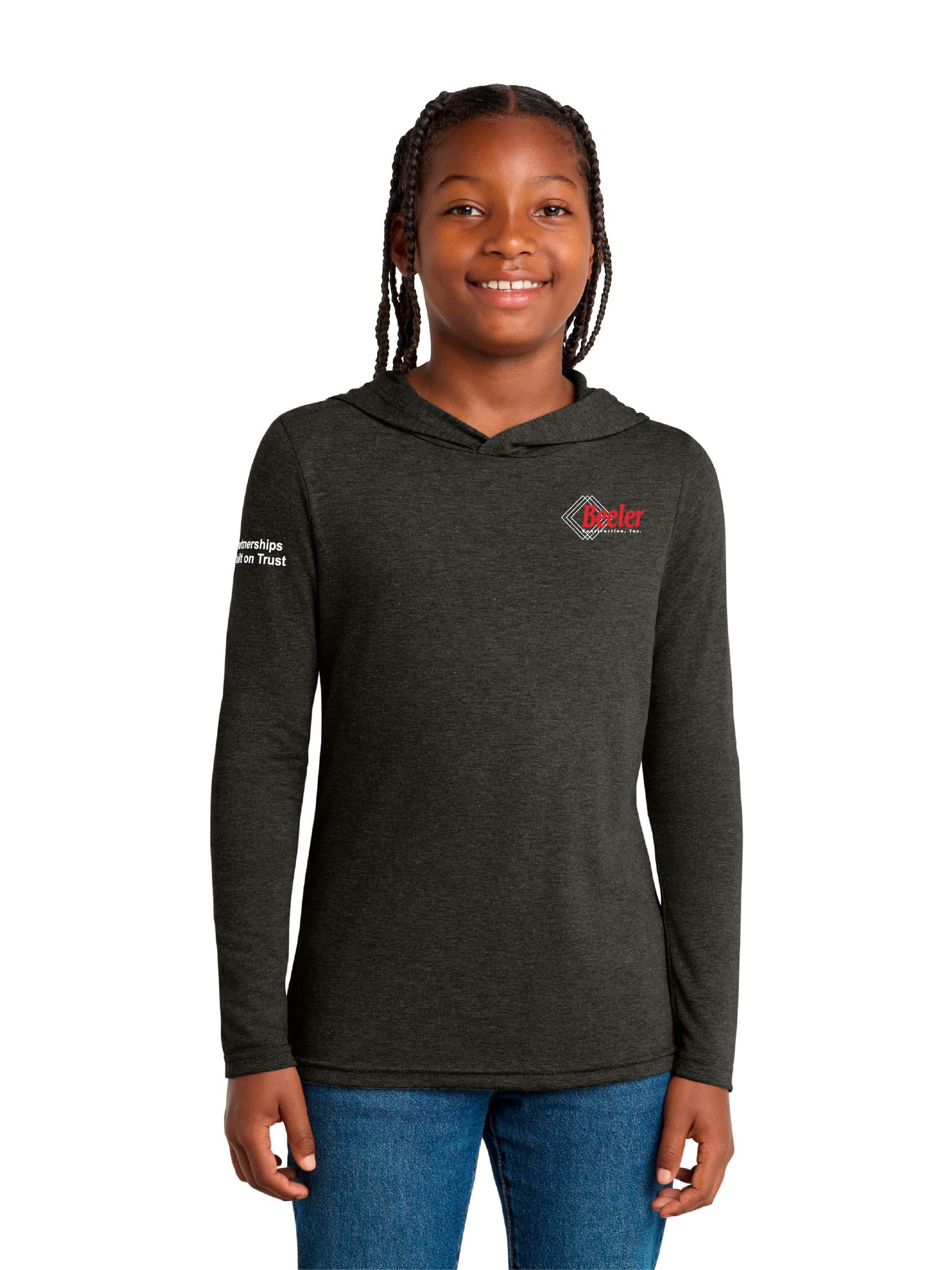 District Youth Perfect Tri Long Sleeve Hoodie