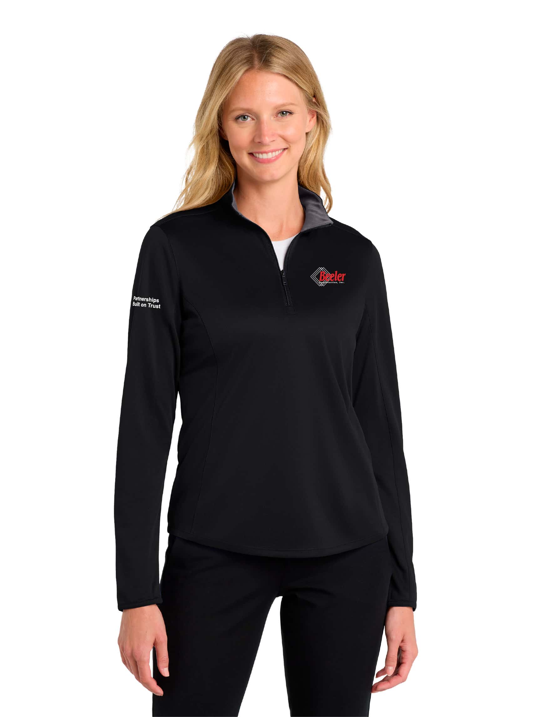 Port Authority Ladies Silk Touch Performance 1/4-Zip