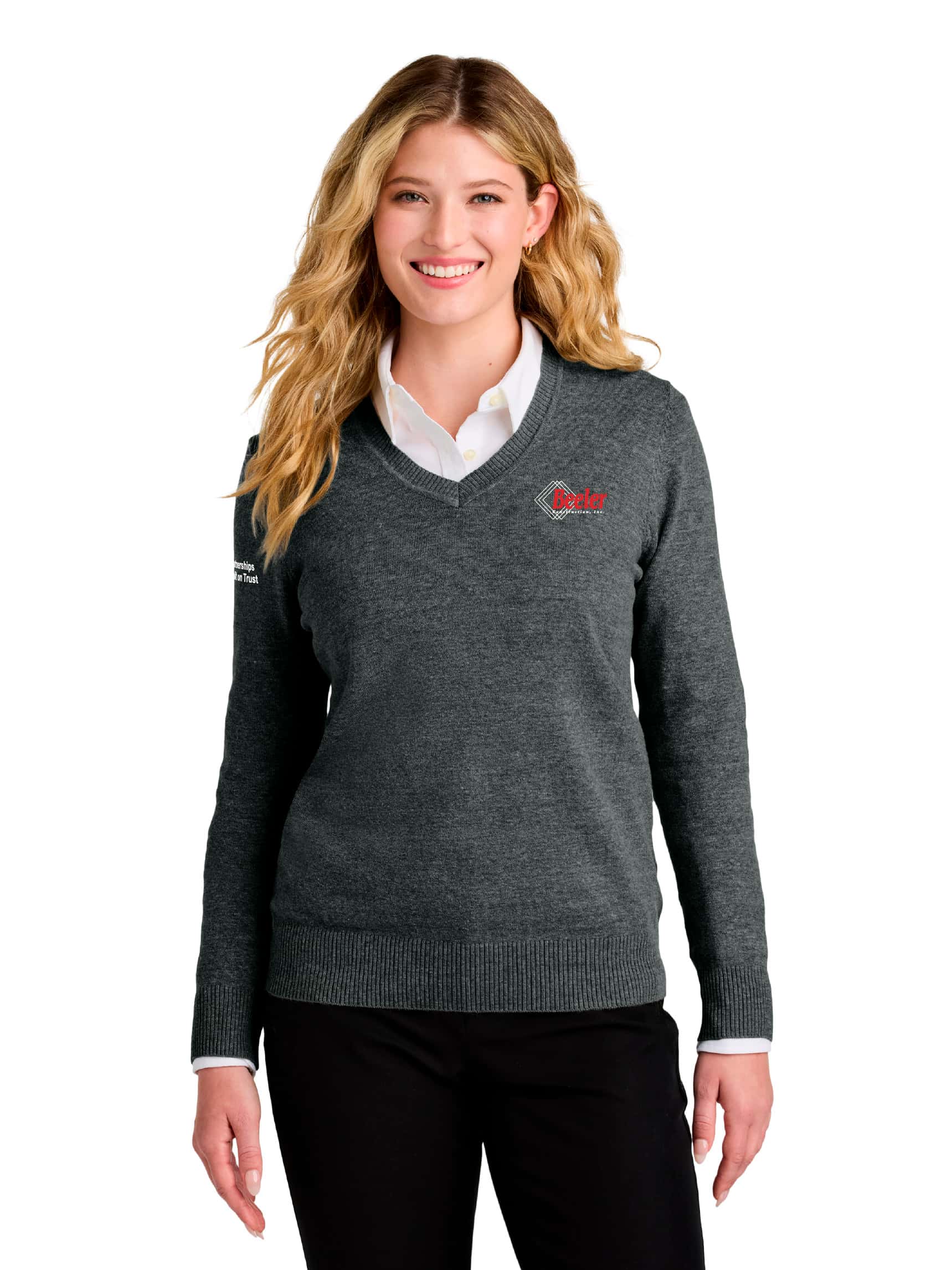 Port Authority® Women’s Easy Care V-Neck Sweater