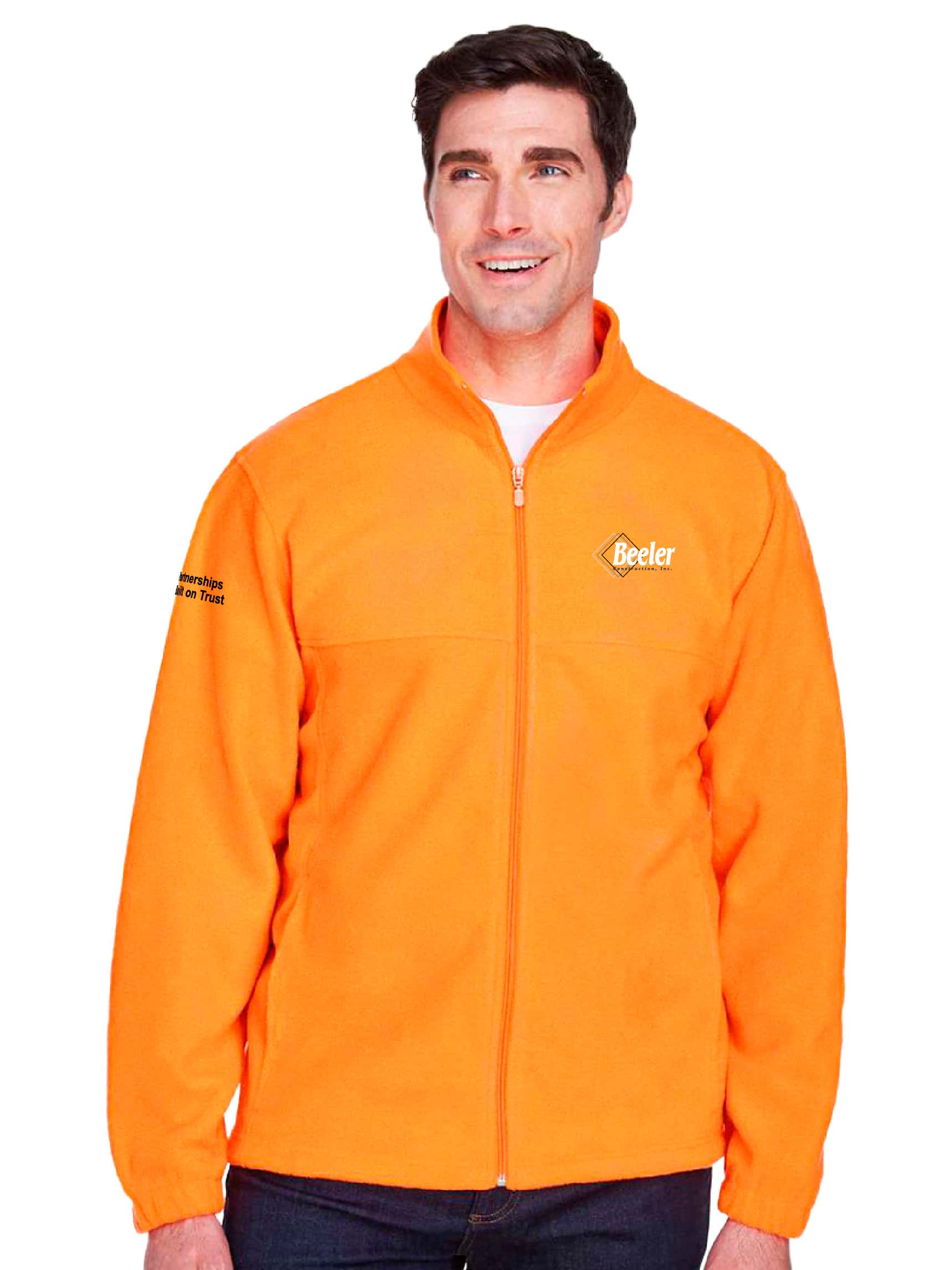 Harriton Men's Full-Zip Fleece