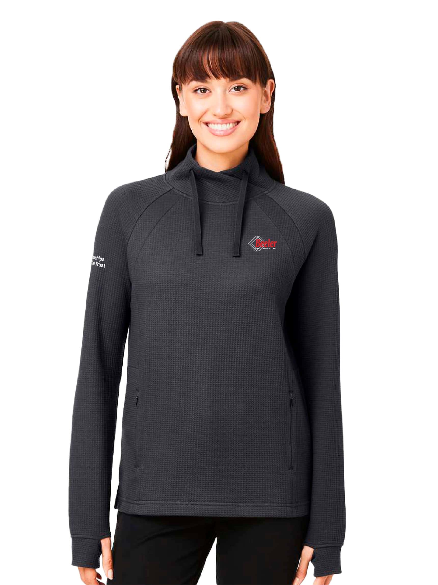 North End Women's Rhythm Waffle Pullover